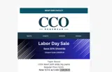 LABOR20 coupon verification screenshot