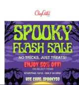 spooky50 coupon verification screenshot