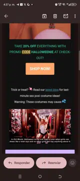 Clone-A-Willy coupon verification screenshot