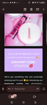 Clone-A-Willy coupon verification screenshot