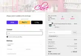 WELCOME10 coupon verification screenshot