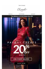 SALE20 coupon verification screenshot