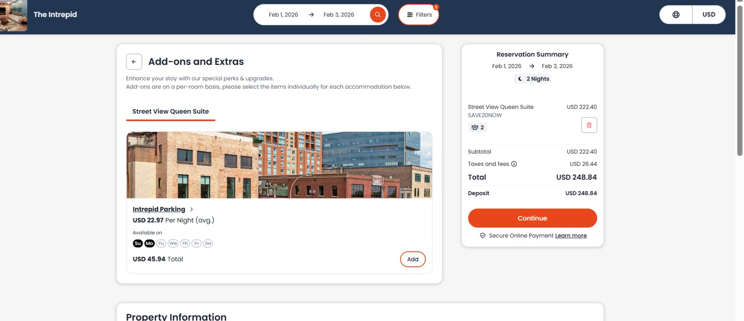 Cloudbeds checkout page showing Cloudbeds promo code box | Screenshot taken by SimplyCodes community member on Jan 10, 2026