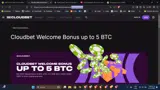 Cloudbet coupon verification screenshot