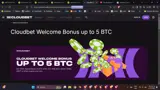 Cloudbet coupon verification screenshot