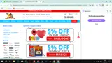 balloon5 coupon verification screenshot