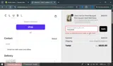 TAHLIAS15 coupon verification screenshot