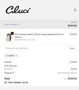 ADBUY coupon verification screenshot