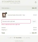 DIANAM10 coupon verification screenshot