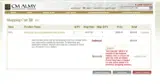 CM Almy coupon verification screenshot