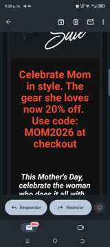 MOM2026 coupon verification screenshot