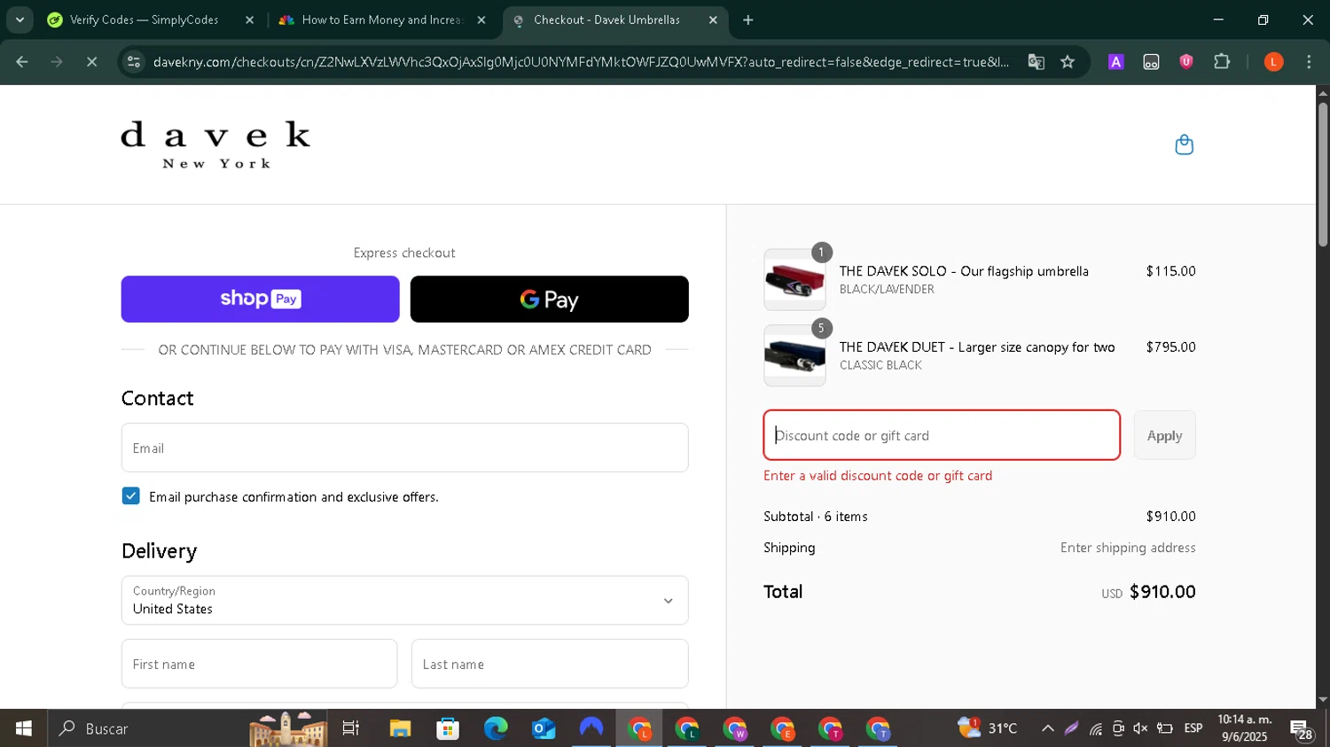 CNBC promo code screenshot showing code MEMORIAL applied at CNBC checkout page. Uploaded by SimplyCodes community member SilverCaptain7216 on Jun 9, 2025