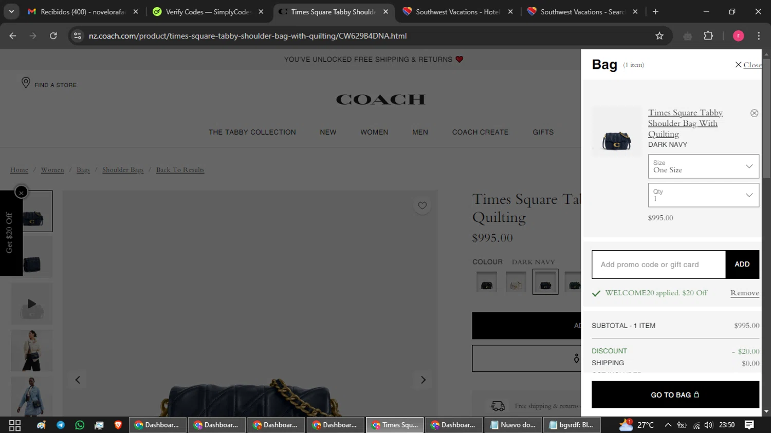 Coach Promo Codes 20 Off October 2024