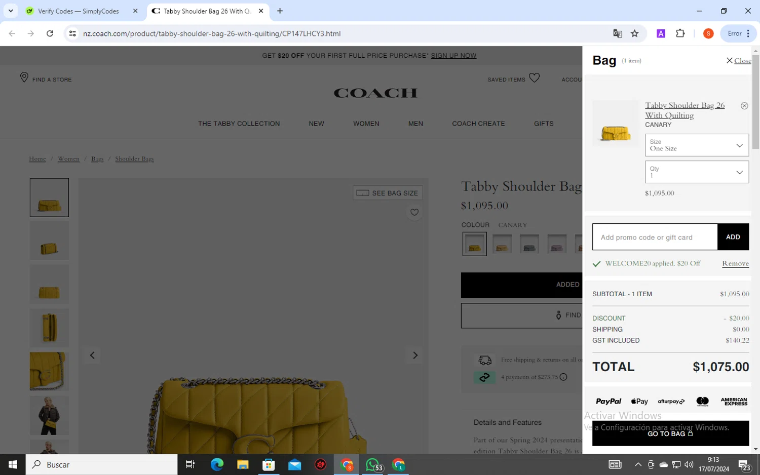 Coach Promo Codes 20 Off September 2024