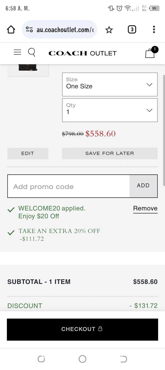 Coach Outlet Promo Codes 20 Off August 2024