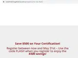 Coach Training Alliance coupon verification screenshot
