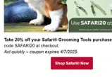 SAFARI20 coupon verification screenshot