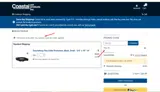 FALL10 coupon verification screenshot