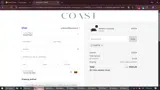 COAST10 coupon verification screenshot