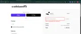 Cobian coupon verification screenshot