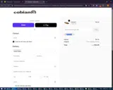Cobian coupon verification screenshot