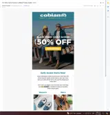 Cobian coupon verification screenshot