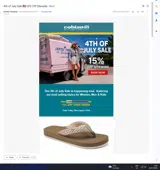 Cobian coupon verification screenshot