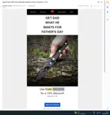 CobraTec Knives coupon verification screenshot