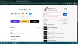 CockSox coupon verification screenshot