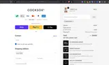 CockSox coupon verification screenshot