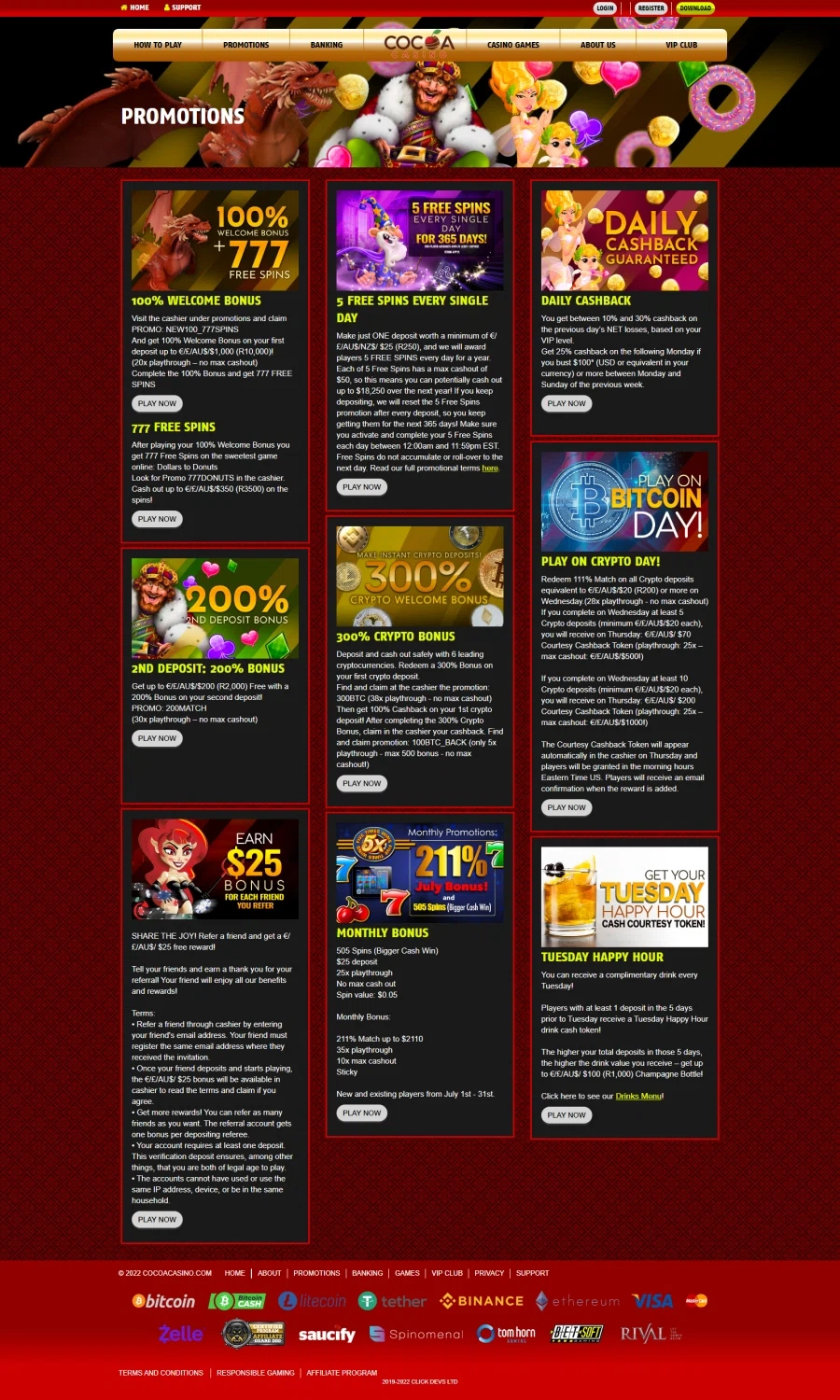 Cocoa Casino checkout page showing Cocoa Casino promo code box | Screenshot taken by SimplyCodes community member on Jul 25, 2022