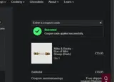 Cocoa Runners coupon verification screenshot