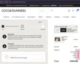 Cocoa Runners coupon verification screenshot