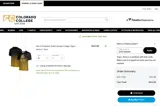 Colorado College Tigers coupon verification screenshot