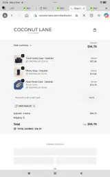 Simlynail30 coupon verification screenshot