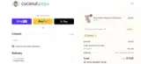 Coconut Pops coupon verification screenshot