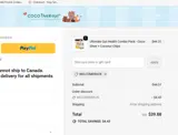 CocoTherapy coupon verification screenshot