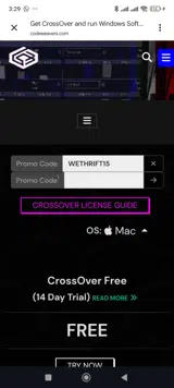 WETHRIFT15 coupon verification screenshot