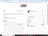 CODEXDISCUENT coupon verification screenshot