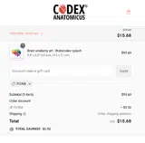 FIORA coupon verification screenshot