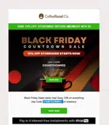 COUNTDOWN12 coupon verification screenshot