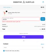 Cognitive Surplus coupon verification screenshot
