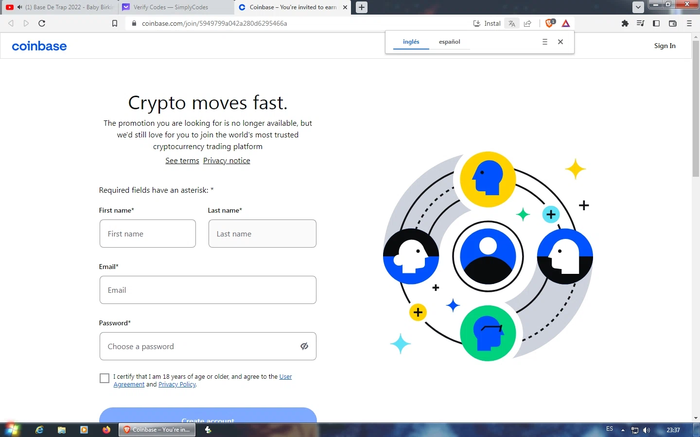 Coinbase Promo Codes - $10 Off | October 2024
