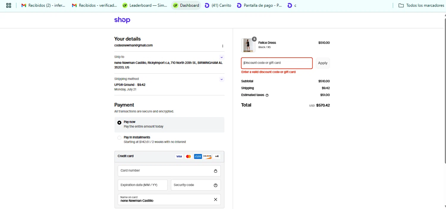 Coinbase promo code screenshot showing code CHM8LGZ applied at Coinbase checkout page. Uploaded by SimplyCodes community member QuestSeeker7732 on Jul 12, 2025
