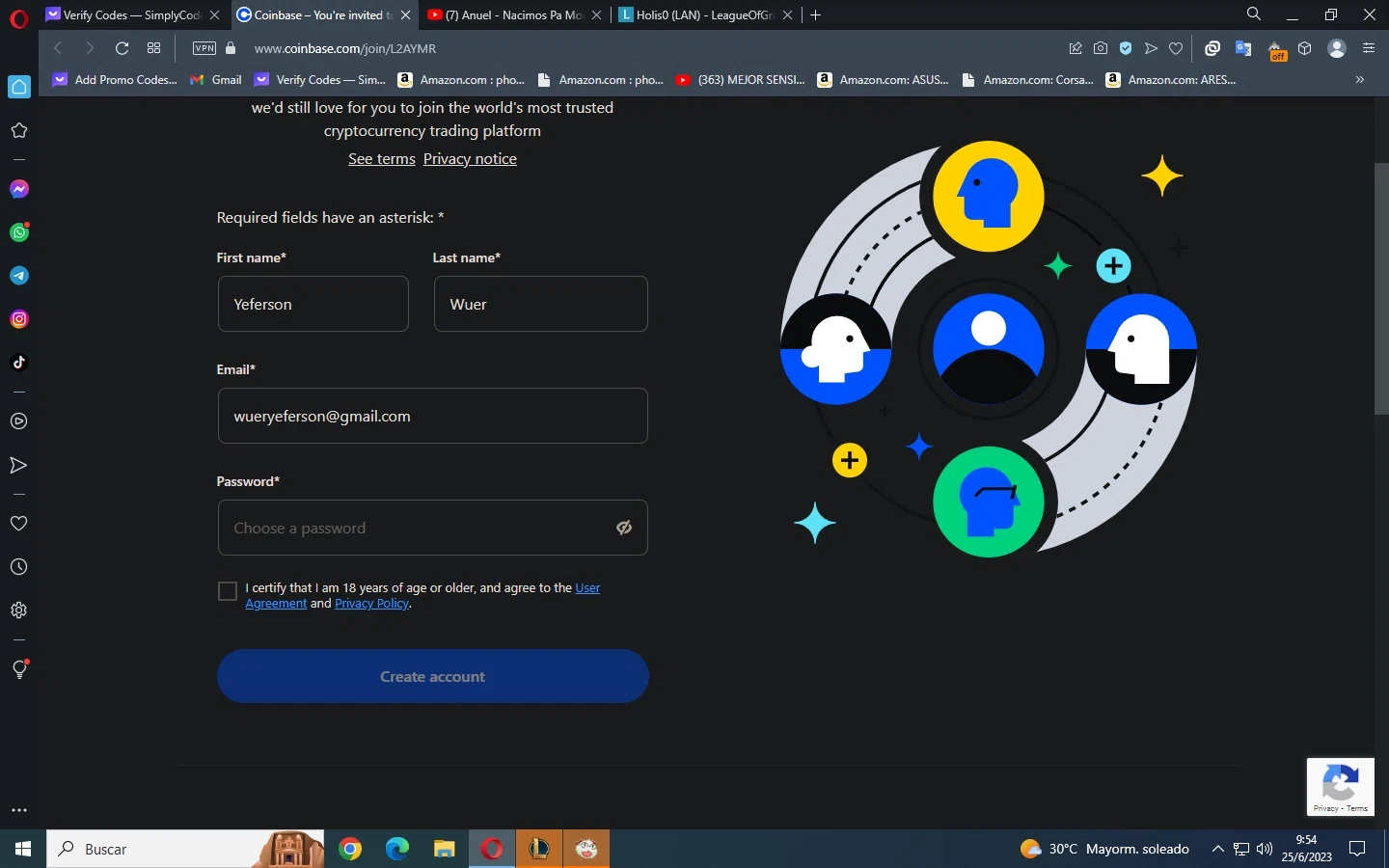 Coinbase NFT checkout page showing Coinbase NFT promo code box | Screenshot taken by SimplyCodes community member on Jun 25, 2023