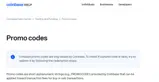 PROMOCODE1 coupon verification screenshot