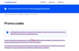 PROMOCODE1 coupon verification screenshot