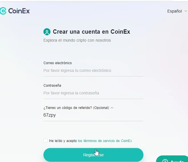 CoinEx checkout page showing CoinEx promo code box | Screenshot taken by SimplyCodes community member on Feb 4, 2022