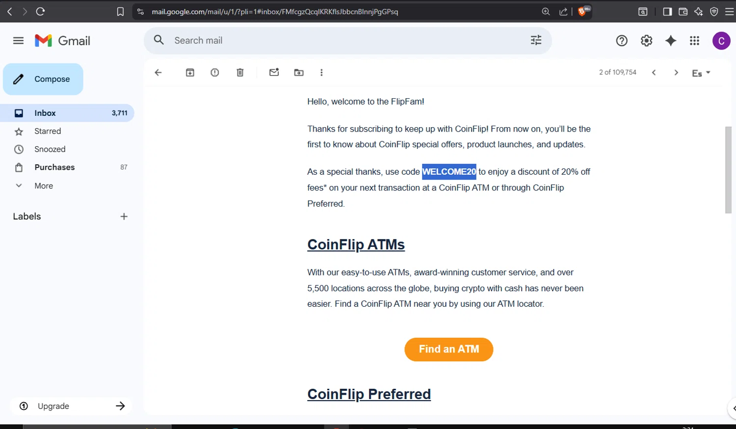 CoinFlip Promo Codes - 10% Off w/Code Coupons Jan 2026
