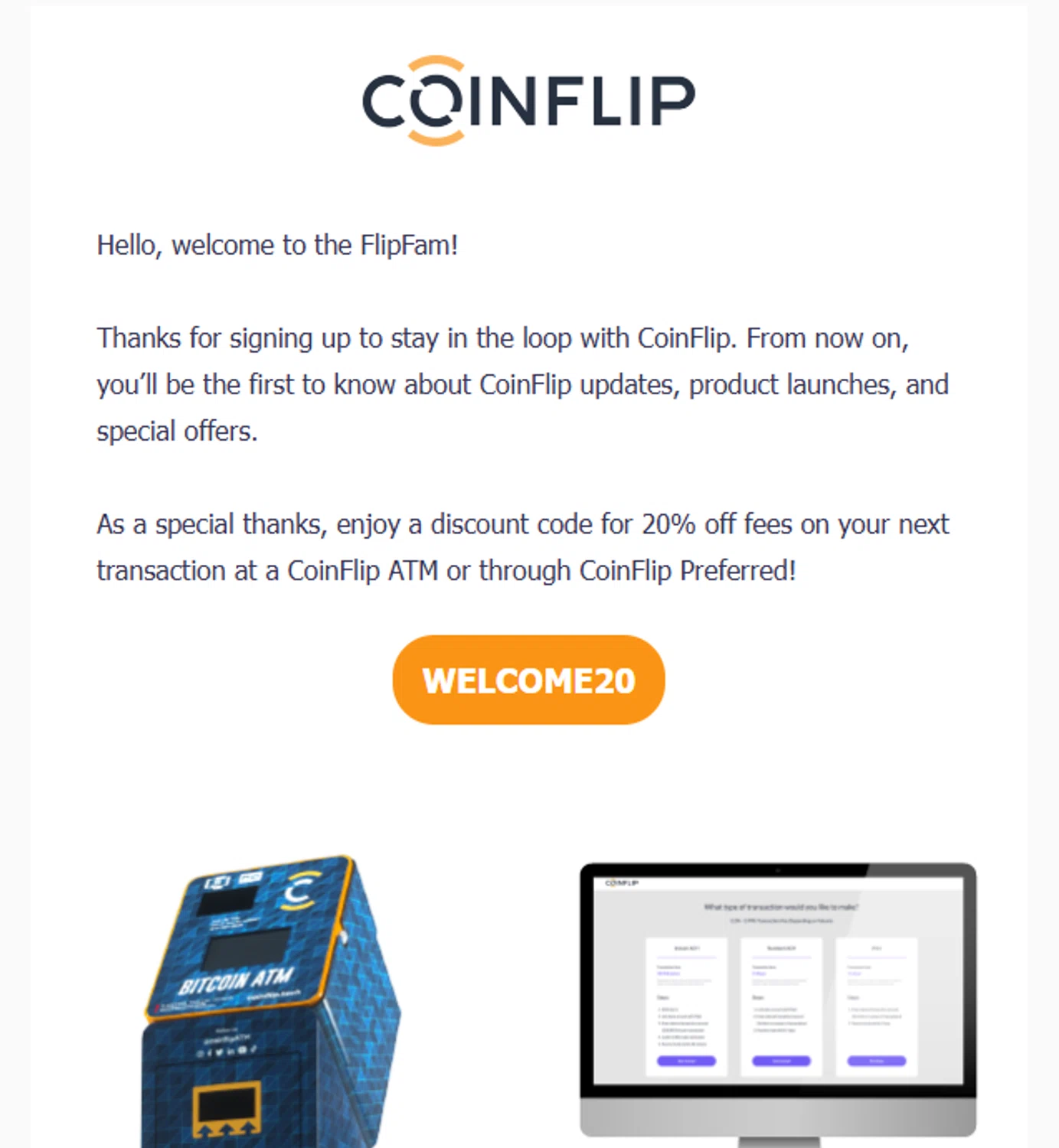 CoinFlip Promo Codes - 10% Off w/Code Coupons Jan 2026